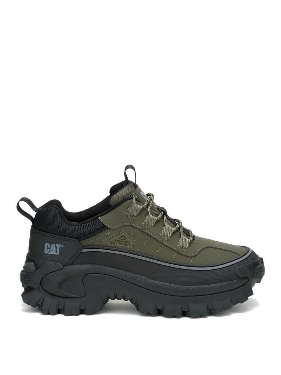 Zapatilla Casual Mujer Intruder Galosh 2.0 Lo Waterproof Verde Oliva Cat - Imagen 4