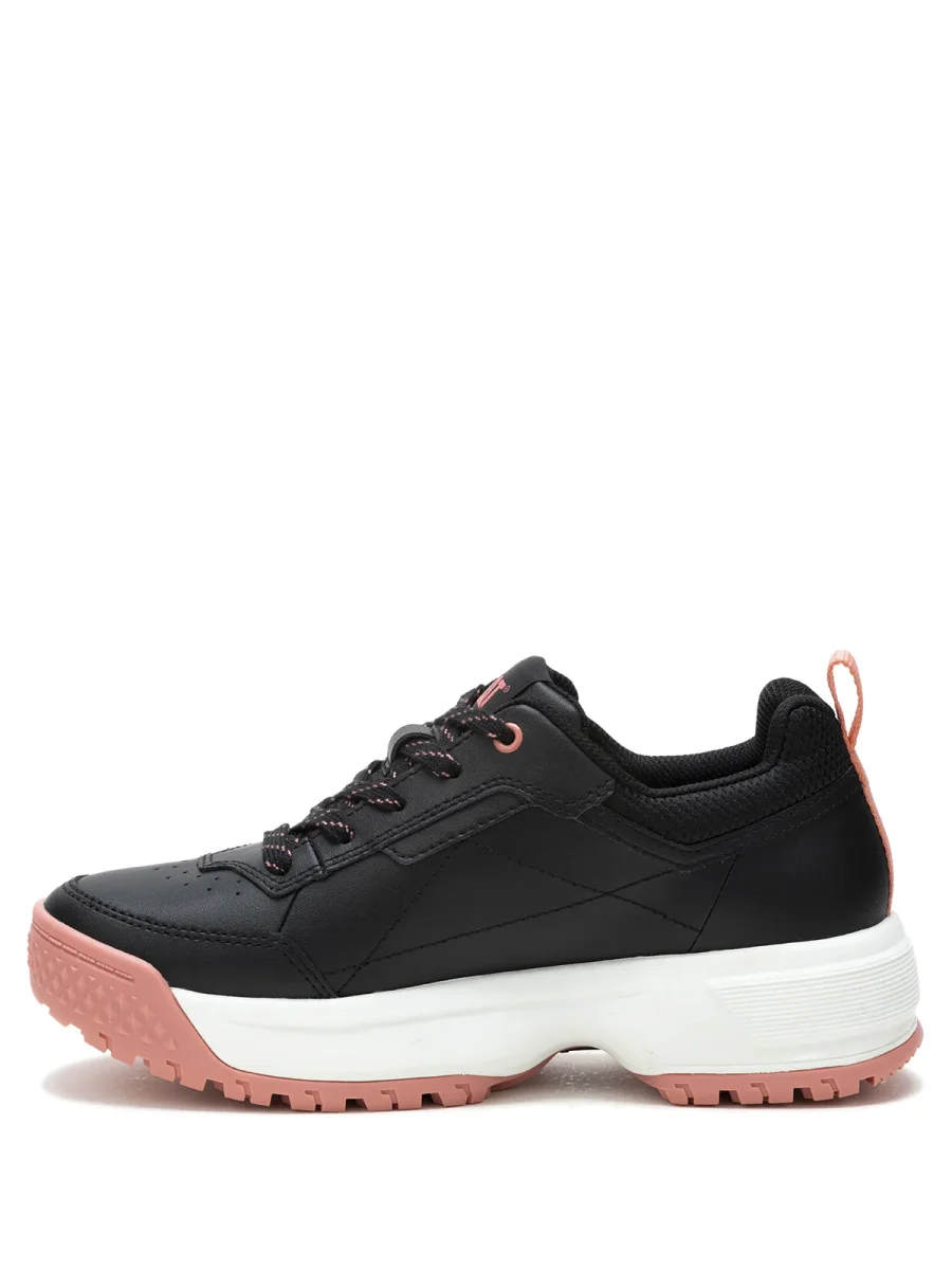 Zapatilla Cuero Mujer Flame Negro Cat - Imagen 5