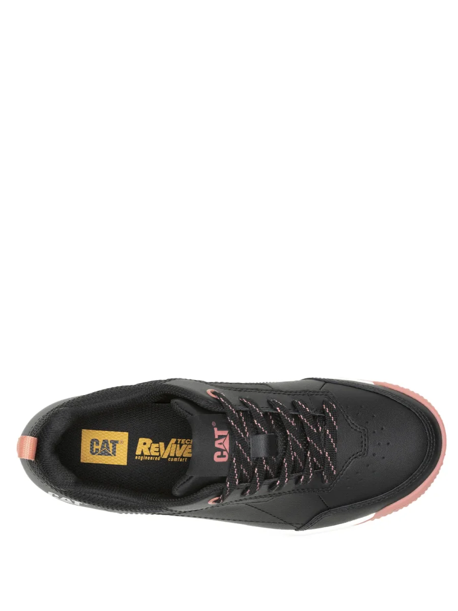 Zapatilla Cuero Mujer Flame Negro Cat - Imagen 8