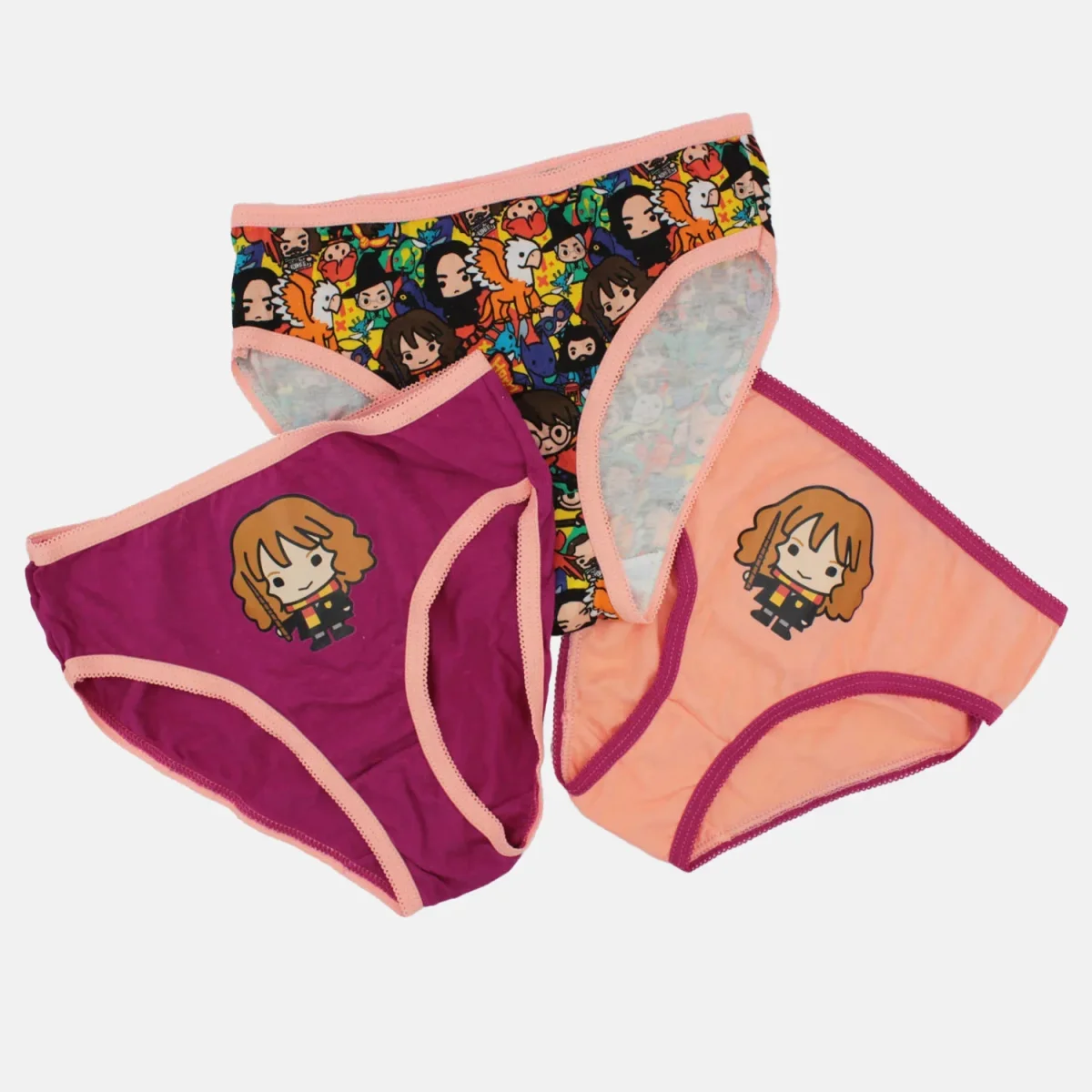 Pack de 3 bragas de Harry Potter para niña - Imagen 3