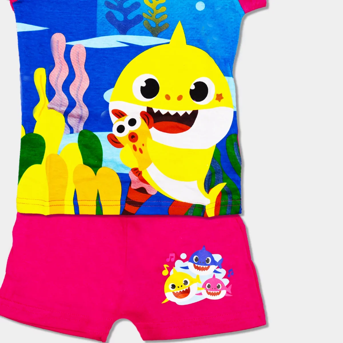 Conjunto verano Baby Shark 2 piezas niña - Imagen 3