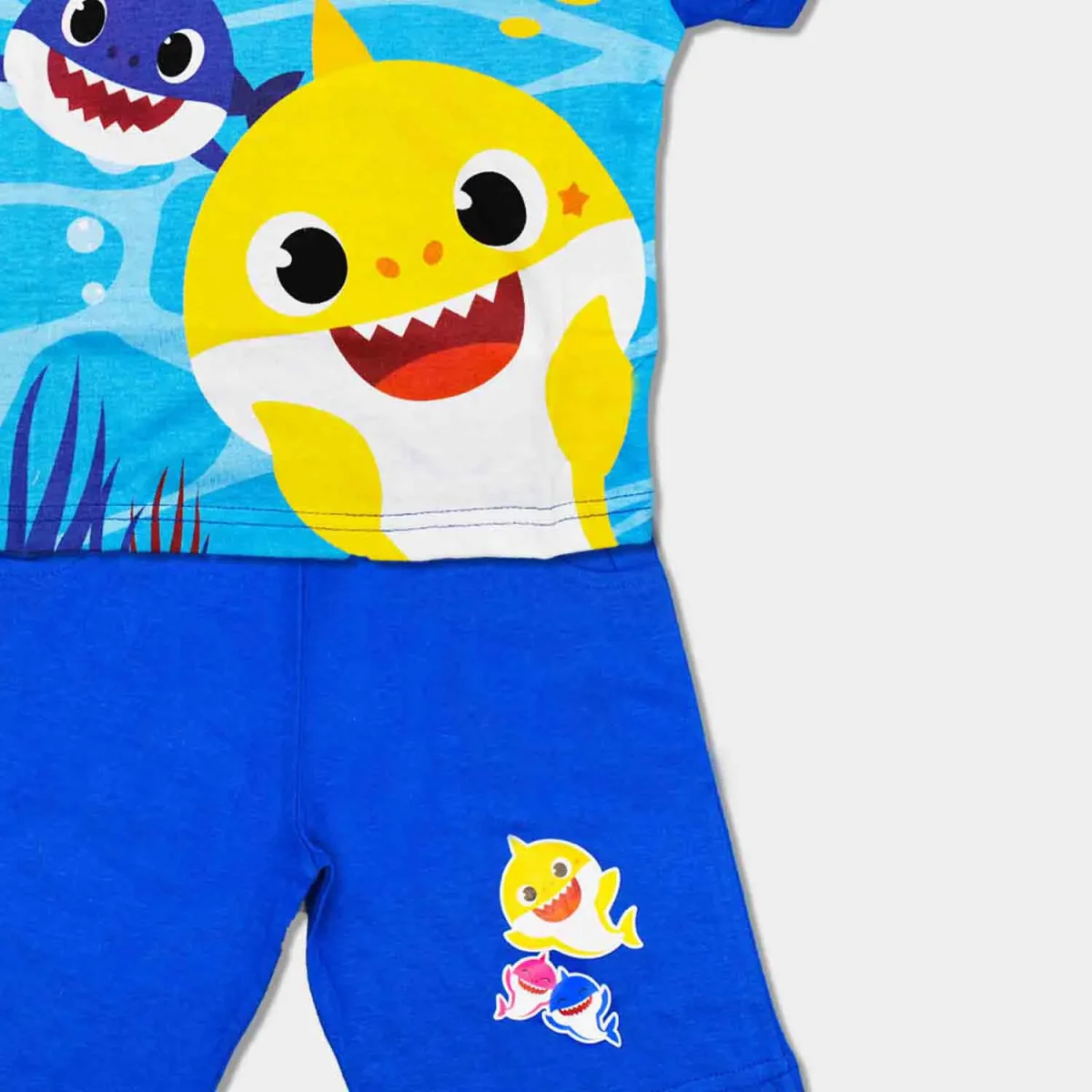 Conjunto verano Baby Shark 2 piezas niño - Imagen 3