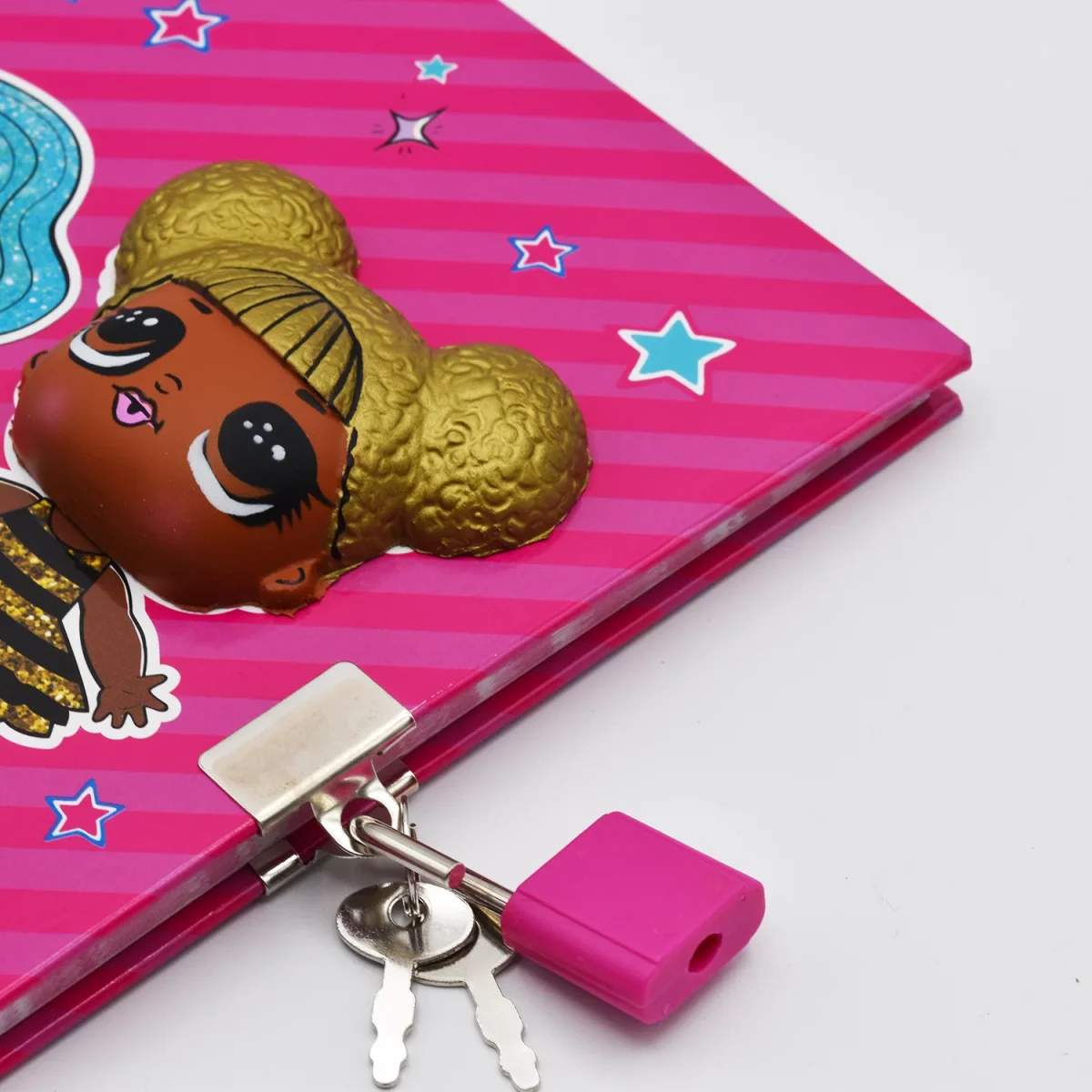 LOL Diario Secreto con llave y candado. Niña. Personaje LOL SQUISHI - Imagen 3