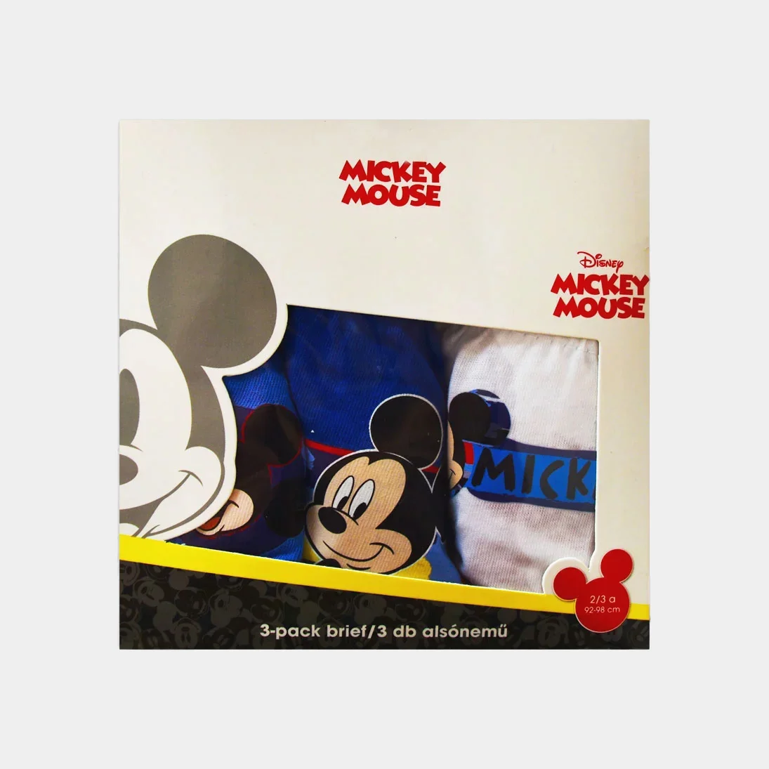 Pack de 3 Calzoncillos Mickey Mouse para niño - Imagen 3