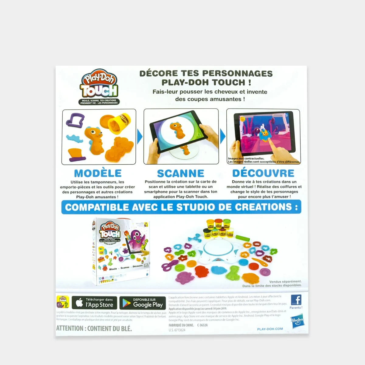 Set Play-Doh Touch “La forma y el estilo”. Unisex. - Imagen 4