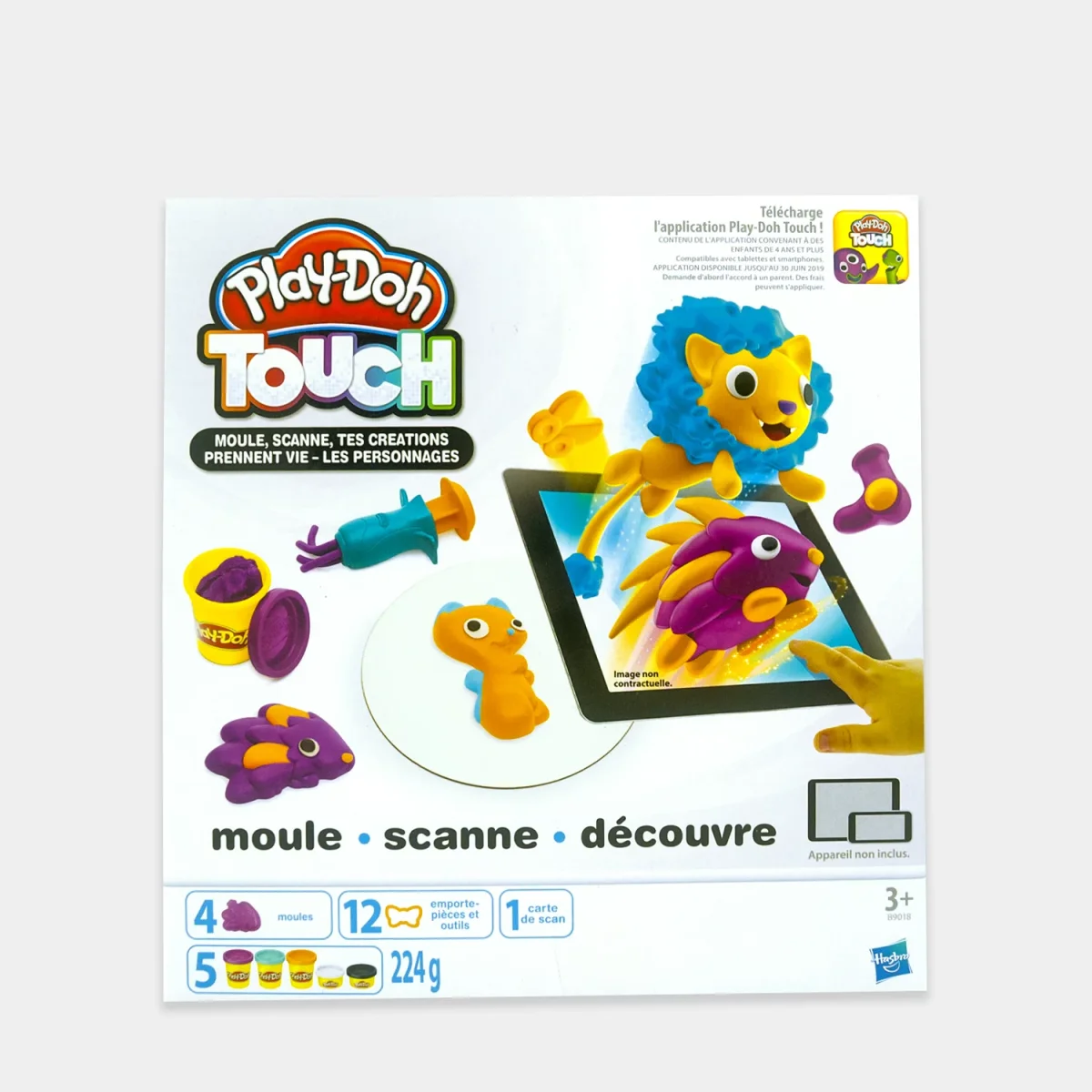Set Play-Doh Touch “La forma y el estilo”. Unisex. - Imagen 3